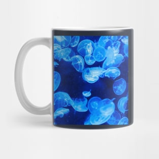 blue ocean waves view Mug